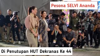 Outfit SELVI Selalu Jadi Perhatian ! Penutupan HUT Dekranas ke 44