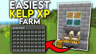Best EASY Kelp XP Farm For Minecraft 1.19! Minecraft Bedrock 1.19