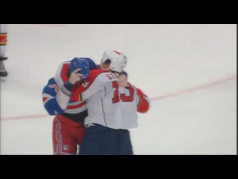 Anthony Stewart vs Aaron Voros Nov 30, 2008