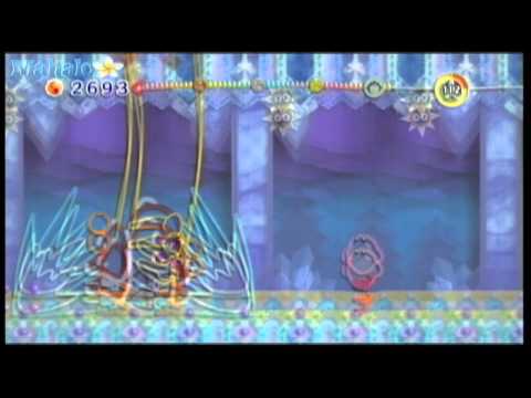 Kirby's Epic Yarn Walkthrough - Snow Land - King D...