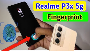 Realme p3x 5g display fingerprint setting/Realme p3x 5g fingerprint screen lock/fingerprint sensor