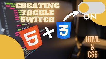 How to create a animated Toggle Switch with HTML & CSS? | In 3 MINUTES 😱😱| Animated Toggle Switch !!