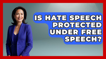 Is Hate Speech Protected Under Free Speech? - We Are Liberal