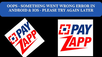 How to Fix PayZapp App Oops - Something Went Wrong Error in Android & iOS Phone