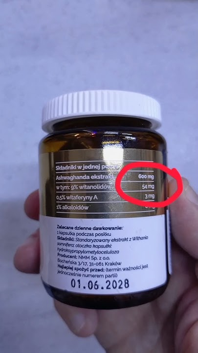 Лучшая Ашваганда по витанолидам для повышения тестостерона и снижения ...