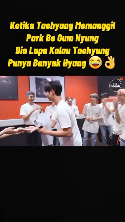 Taehyung manggil Park Bogum hyung,tapi semua member noleh😭🤣  hyung mu banyak Tae😆 #bts #taehyung