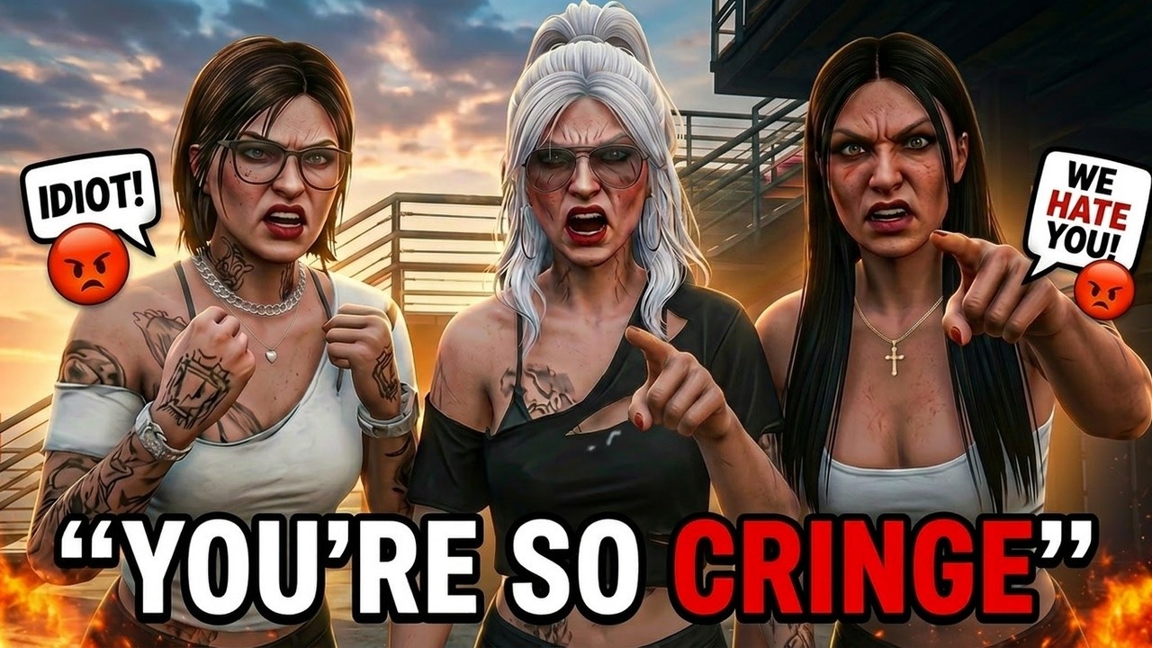 I Trolled 3 Sisters and Made them CRASHOUT in GTA 5 RP