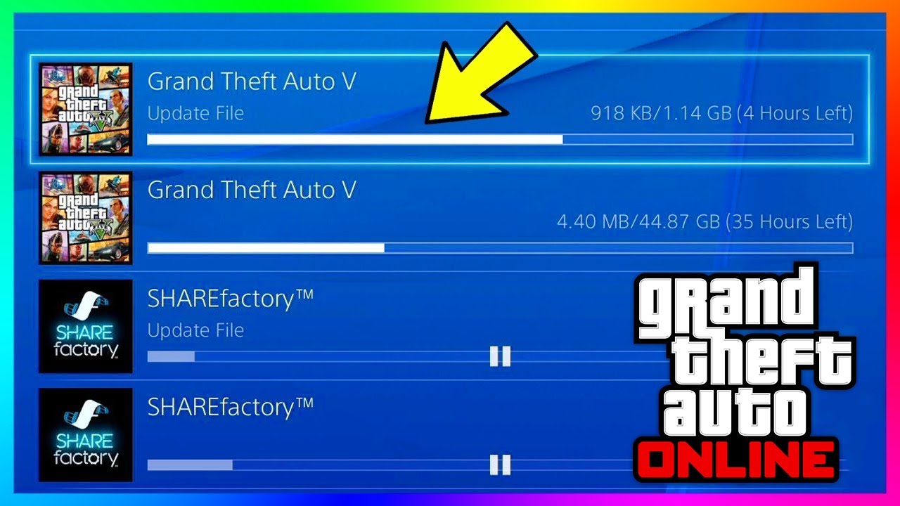 GTA 5's PS4 Day-One Update Is 1.14 GB