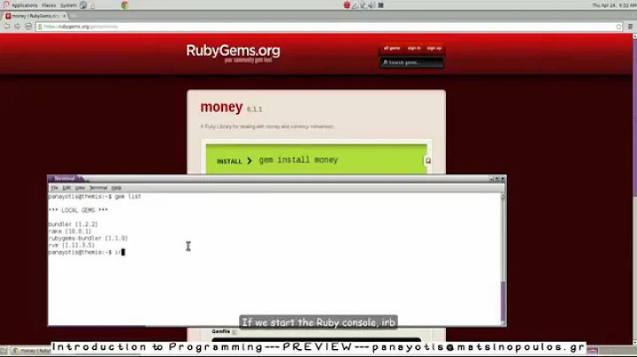 INTRO-TO-PROG - Ruby Gems - PREVIEW