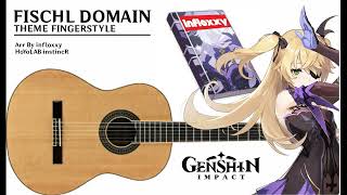 Video thumbnail of "Fischl Domain Theme Fingerstyle cover Genshin Impact WITH TAB"