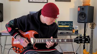 Video thumbnail of "Les Parapluies de Cherbourg (I Will Wait For You) - Guitar Solo - Gibson SG Jazz Tone"