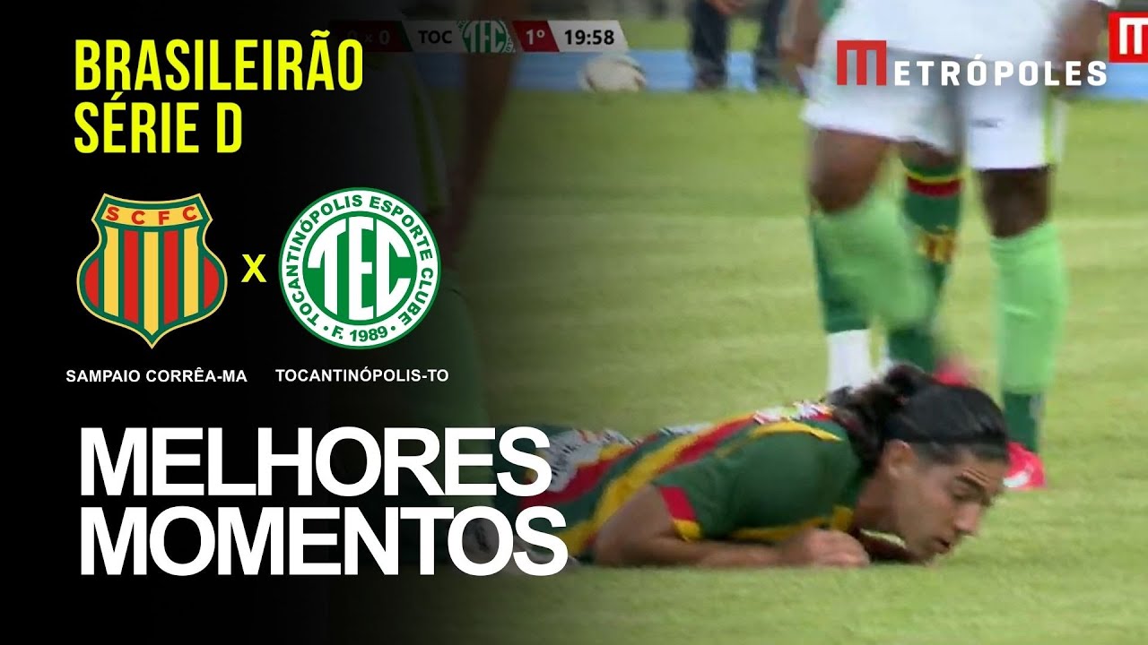 Confira os melhores momentos do jogo entre entre SAMPAIO CORRÊA-MA X ...