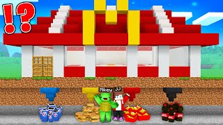 4 Ways to Steal FOOD From MCDONALDS in Minecraft - Maizen Challenge