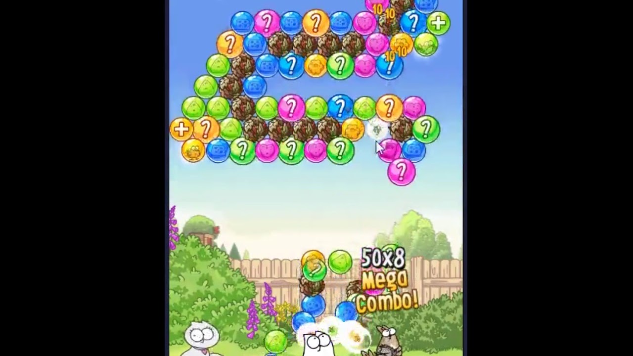 Simon's Cat Pop Time Level 504 - NO BOOSTERS 😺 | SKILLGAMING ✔️