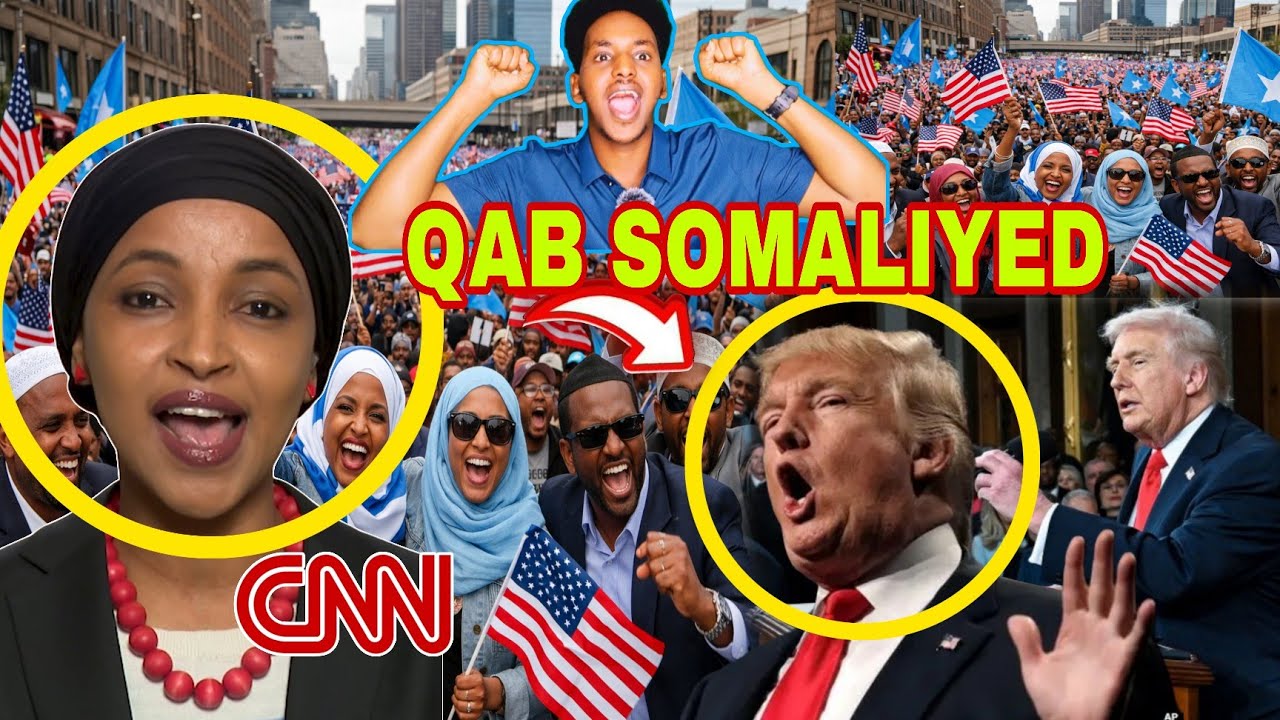 DEG DEG🇺🇲#Ilhan Omar oo diiday inay raali galiso #Trump,Wareysi katurjumay Qabka &Geesinimada somali