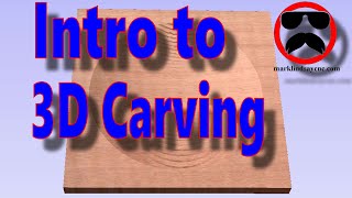 Intro to 3D Carving - Part 18 -  Vectric For Absolute Beginners screenshot 1