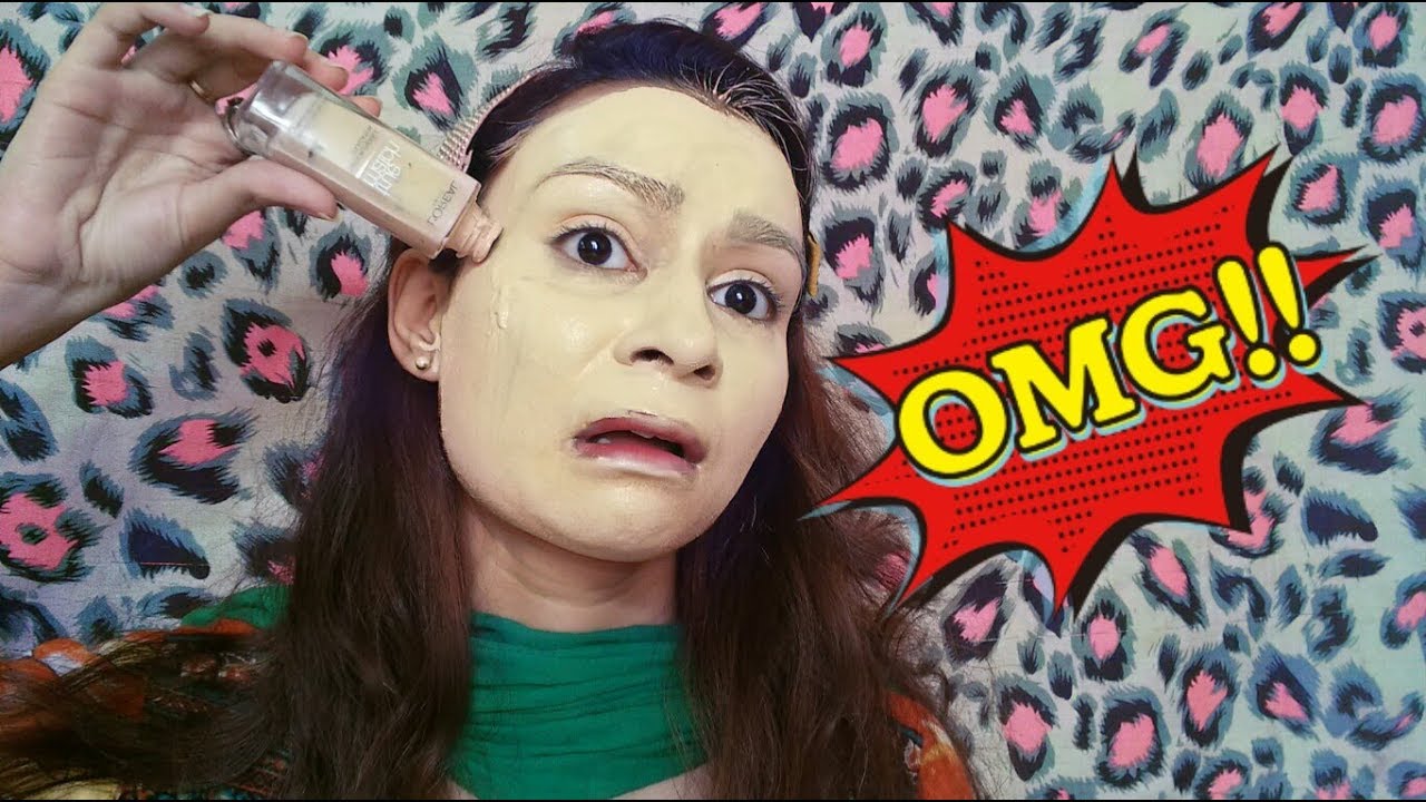 I Applied An Entire Bottle Of Foundation