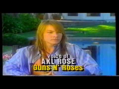 Axl Rose 1990 Mtv Phone Interview Youtube