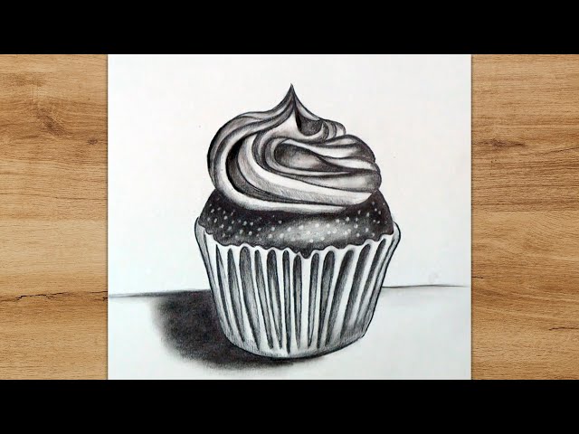 2,800+ Cute Cupcake Drawing Pictures Stock Photos, Pictures & Royalty-Free  Images - iStock