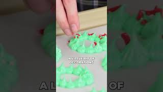 ADORABLE Wreath Cookies You Have to Try! w/ Joey Graceffa #shorts #food #chef #pastry #delicious