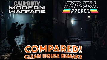 CLEAN HOUSE COMPARED! Modern Warfare vs Far Cry 5