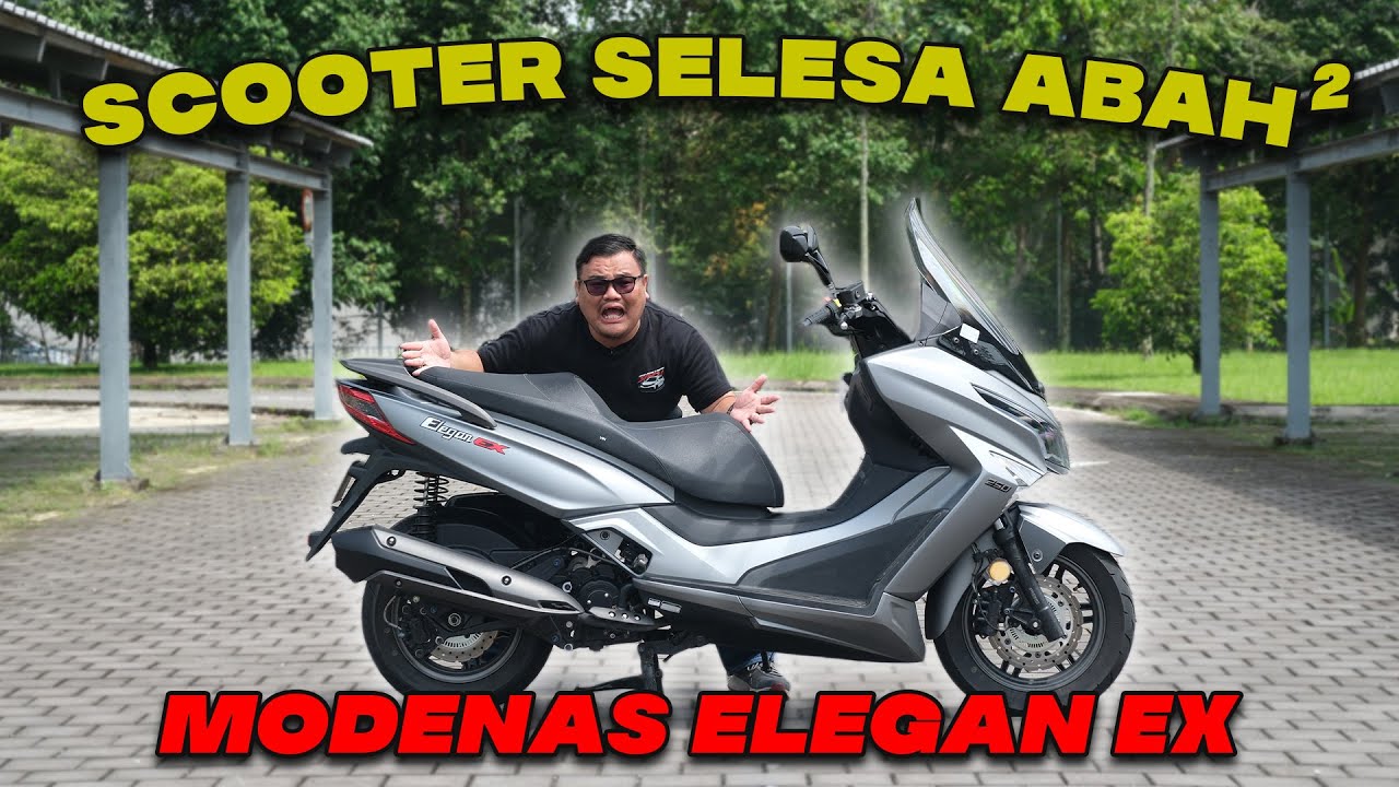 Modenas Elegan EX | Skuter Abah-Abah Tapi Sedap!