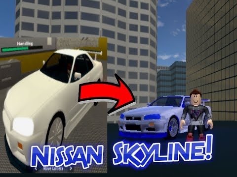 Nissan Skyline In Vehicle Simulator Youtube - my brand new nissan gtr in roblox vehicle simulator drag races