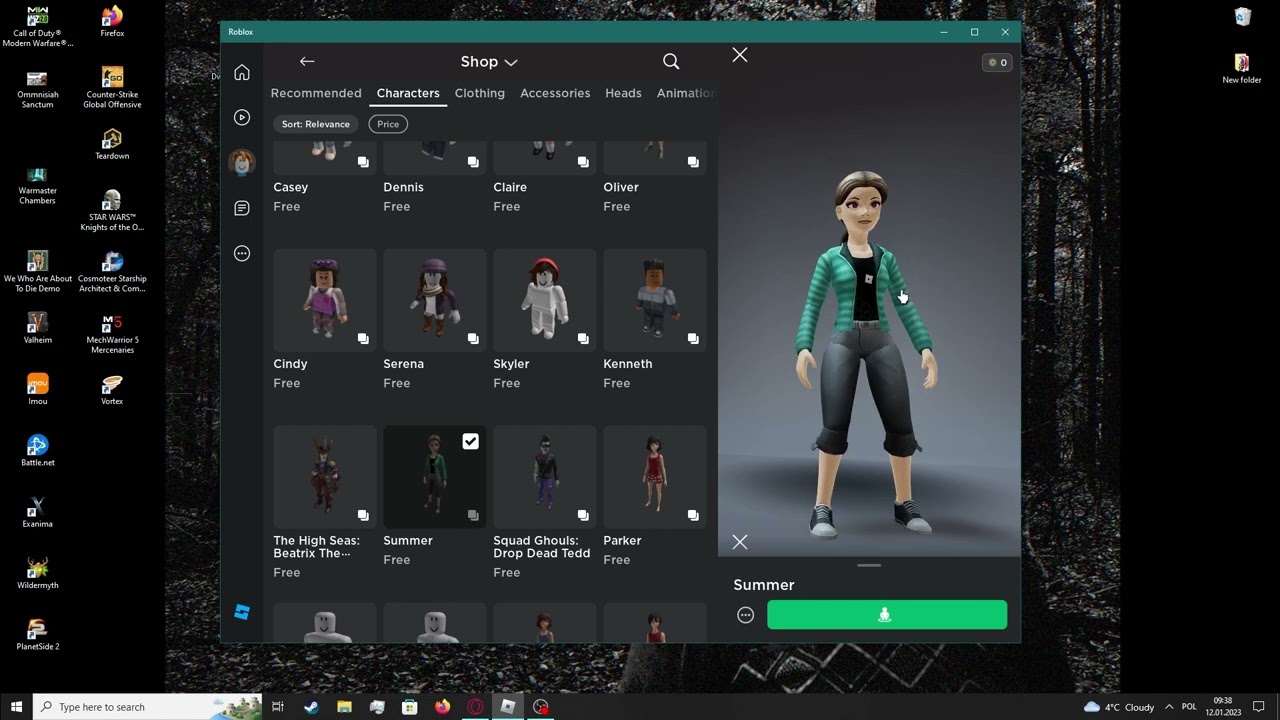 How to change your ROBLOX Avatar & How to get Free Avatar items from the  Catalog PC(TotallyNotARant) 