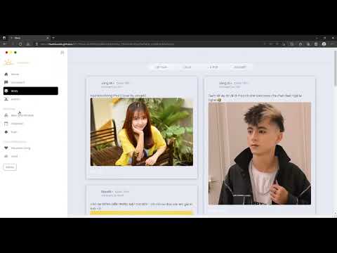 Video Báo cáo bài tập lớn - Môn học nền tảng phát triển web - youtube
