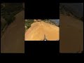 HUGE JUMP HE ACTS LIKE NOTHING HAPPENED!!!! #mtb #shorts #mtbstunt
