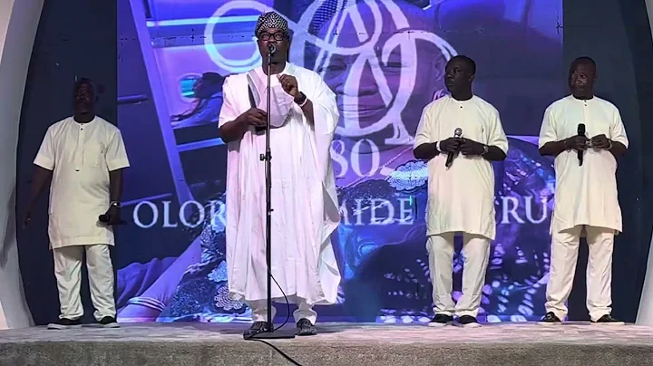 11/8/25! LIVE AT THE 80TH BIRTHDAY GIG OF OLORI ARAMIDE ONIRU, K1 DE ULTIMATE HEARTFULLY MOMENT