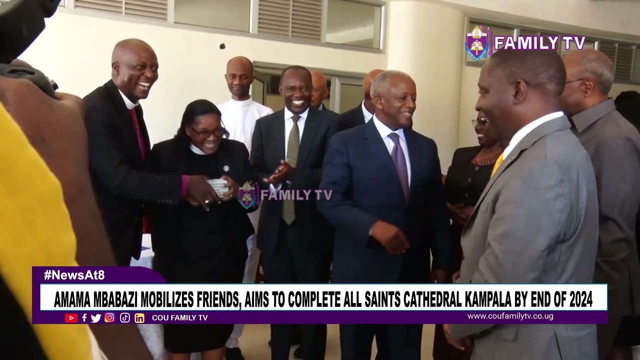 Amama Mbabazi Mobilizes Friends, Aims To Complete All Saints Cathedral Kampala By End Of 2024