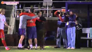 Clemson Men's Soccer || Coastal Carolina Game Highlights 11 24 14