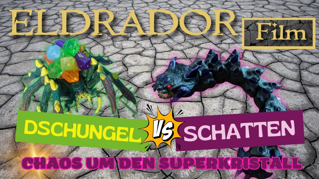 Eldrador Schleich 🪱 Schatten vs Dschungel 🕸️ Chaos um den Superkristall 🔮