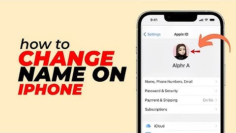 How to Change the Device Name of Your iPhone | Rename iPhone for AirDrop, Bluetooth & Hotspot