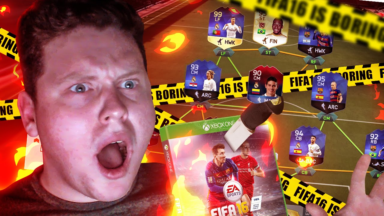 I'VE COMPLETED FIFA 16!!!