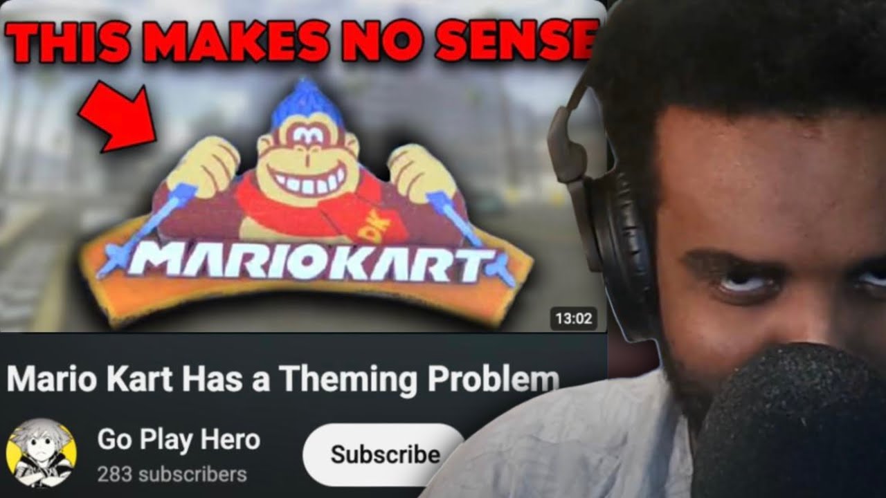 No, Patrick, Mario Kart Does NOT Have A Theming Problem
