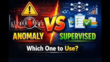 Anomaly Detection vs Supervised Learning | When to Use Which? (ML Explained)
