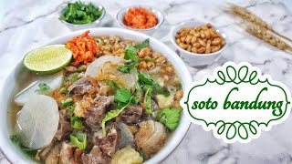 CARA BIKIN SOTO DAGING BENING  ||  CARA MEMBUAT SOTO BANDUNG   -   SOTO NUSANTARA