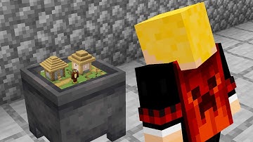 Secretly Using The Tiny Players Mod to Hide in His House