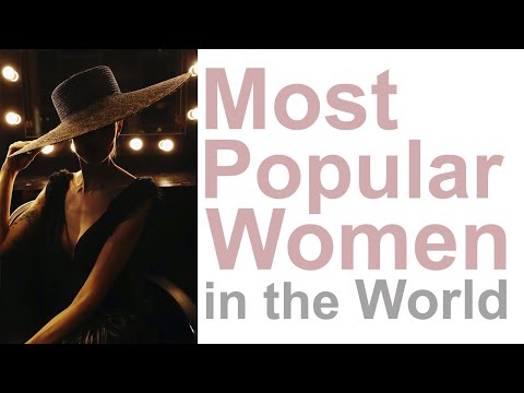 Vídeo: 50 mulheres mais populares da Internet. Quem são eles?