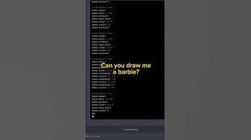 Hi ChatGPT👹 Can you draw me a barbie? #computerscience #coding #softwareengineer #barbie #chatgpt