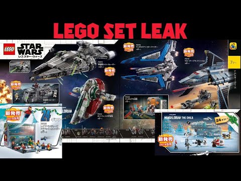 Lego Summer 2021 Set Leak Star Wars and Marvel - YouTube