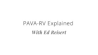 PAVA RV Explained with Ed Reisert