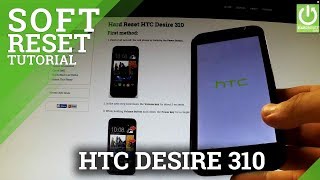 كيفية إزالة البطارية في HTC Desire 310 - كيفية إعادة ضبط HTC Desire 310