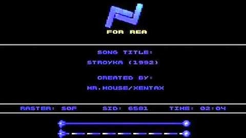 Stroyka (1992) - Commodore 64 SID Tune - Playing on 8580