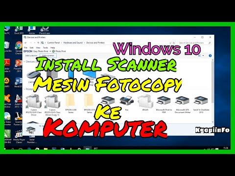 Fotocopy Jadi Mesin Scanner, Begini Cara Installnya Mesin iRAdvance 4251 series Dengan Windows 10
