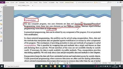 [Class #26] Chapter6#part4 what is Encapsulation and data abstraction | GSEB - HSC Computer subject