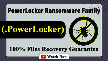 || SOLVED ✅🔘|| PowerLocker (.PowerLocker) ransomware Virus - removal and Decryption