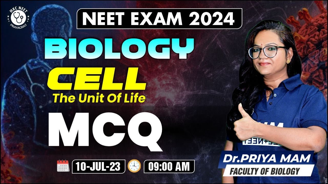 NEET 2024 | NEET Biology Class | MCQ , Important Questions | MKC NEET ...